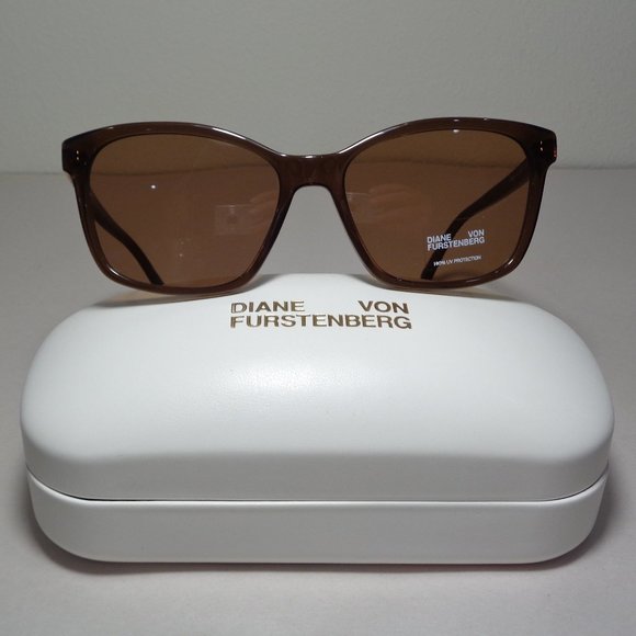 Diane von Furstenberg DVF686S Topaz Crystal New Women\'s Sunglasses main image 5